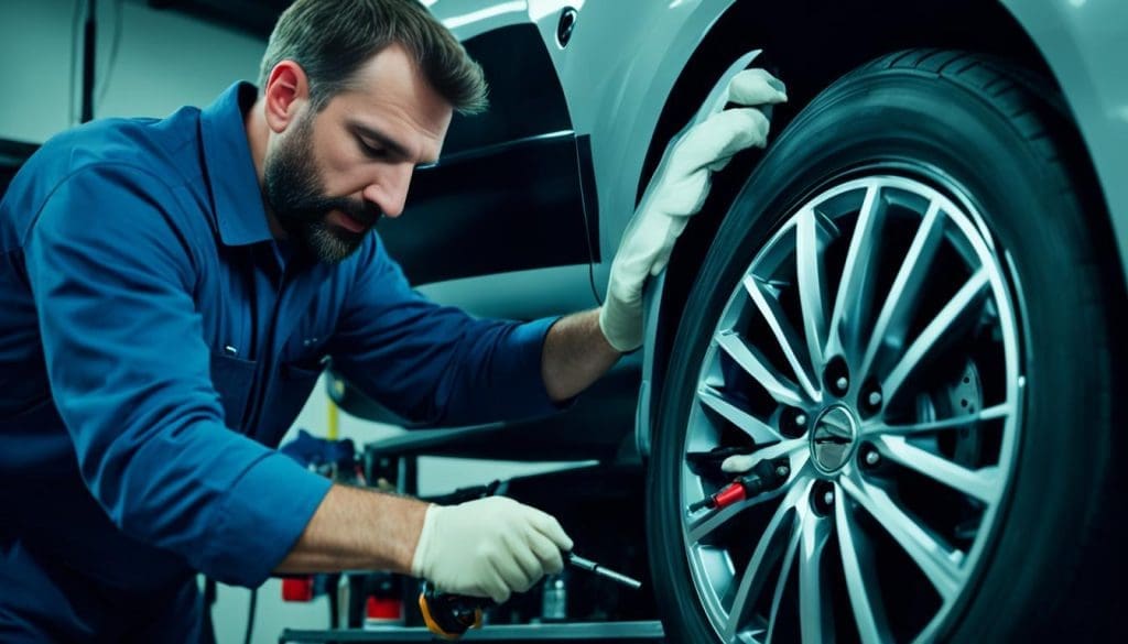 Brake Maintenance and Lights Inspection Image Brake Maintenance and Lights Inspection Image