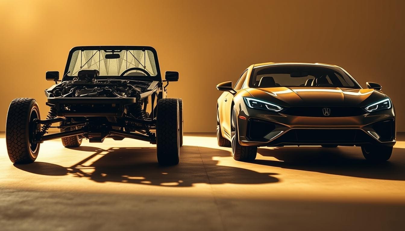 Frame vs. unibody