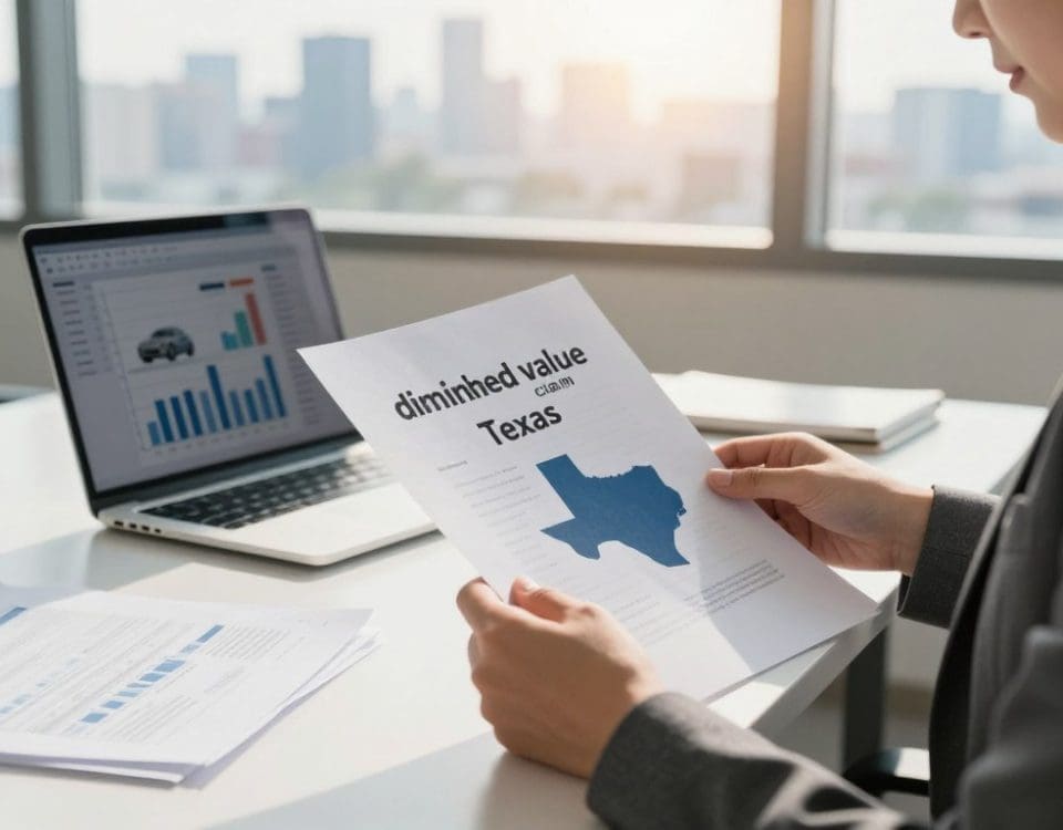 diminished value claim Texas