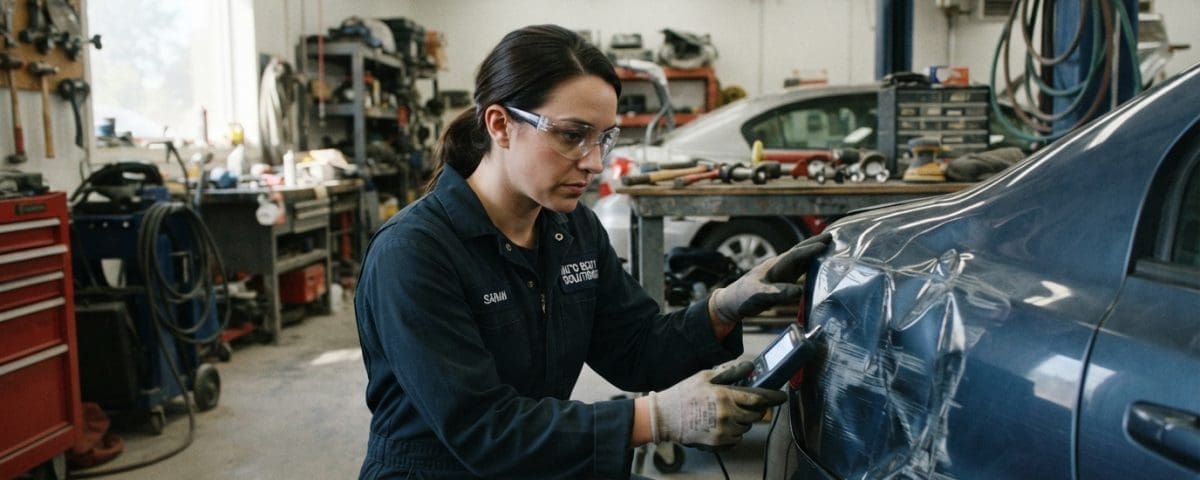 collision repair process
