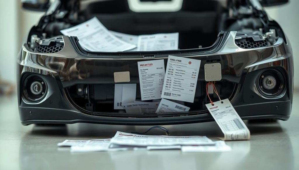 bumper replacement costs