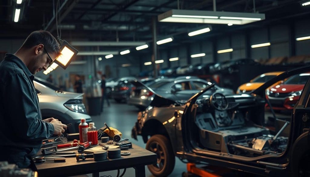 collision repair process