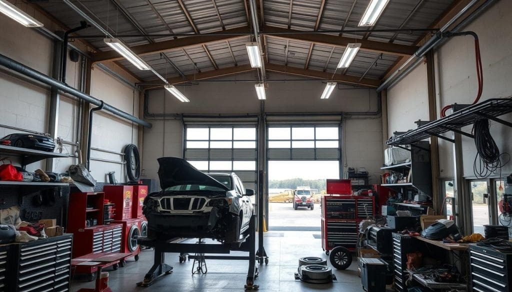 collision shop environment collision shop environment
