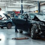 Insurance collision repair