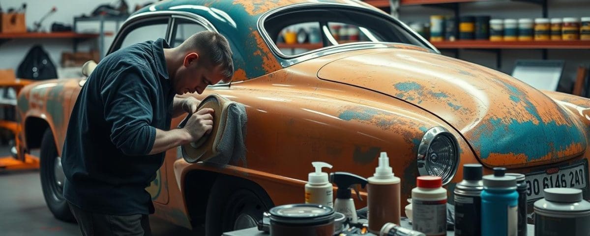 Paint restoration