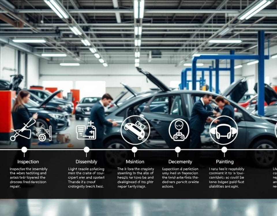 collision repair timeline