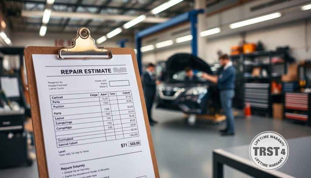 repair estimate repair estimate