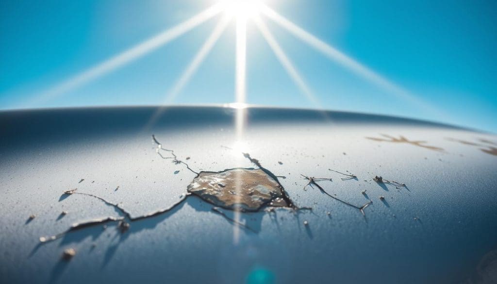 UV rays damaging car paint UV rays damaging car paint