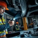 car frame inspection