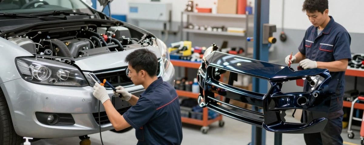 bumper repair vs replacement