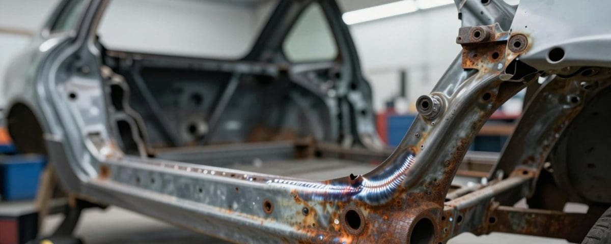frame damage after accident